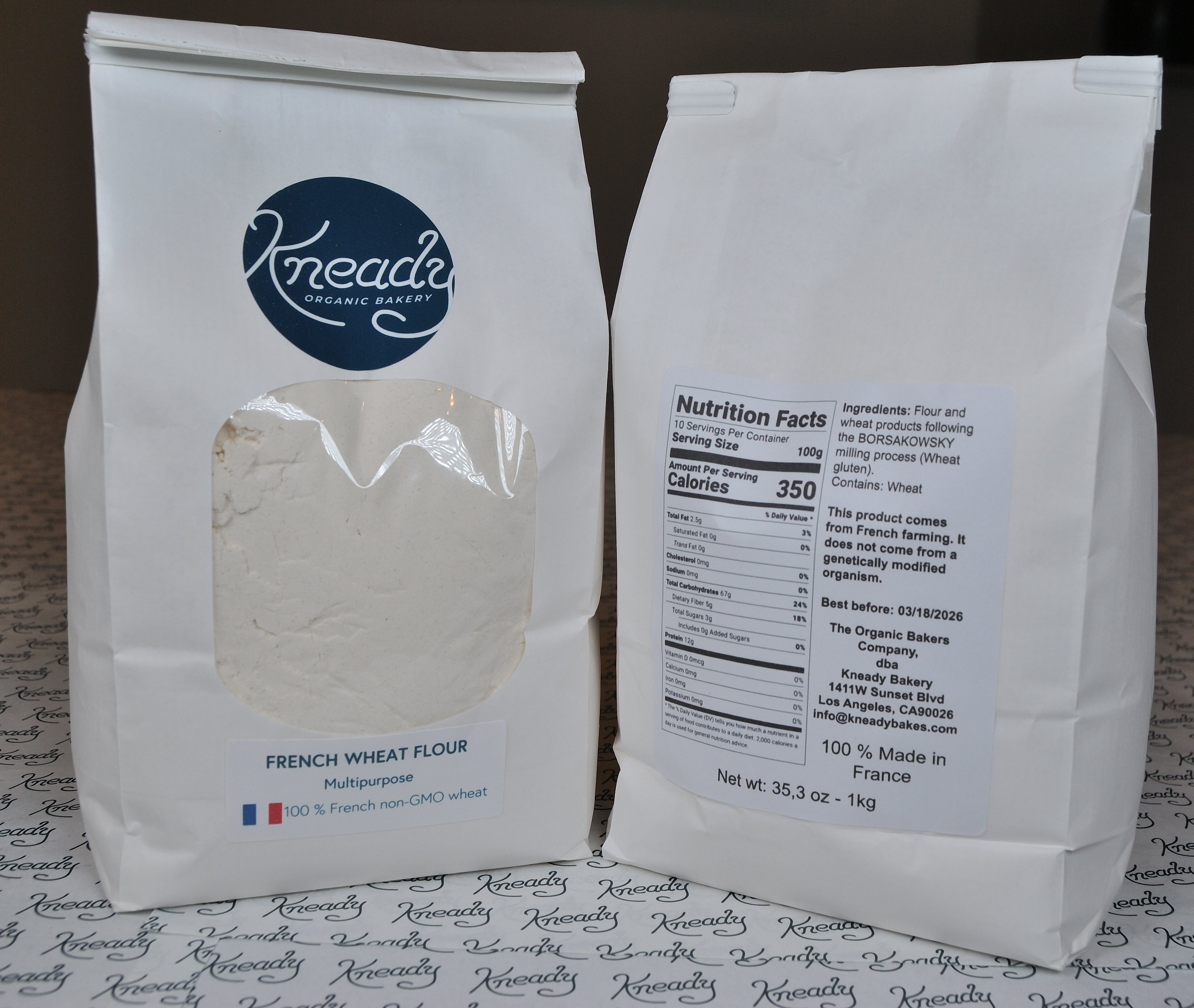 French Wheat Flour - All purpose