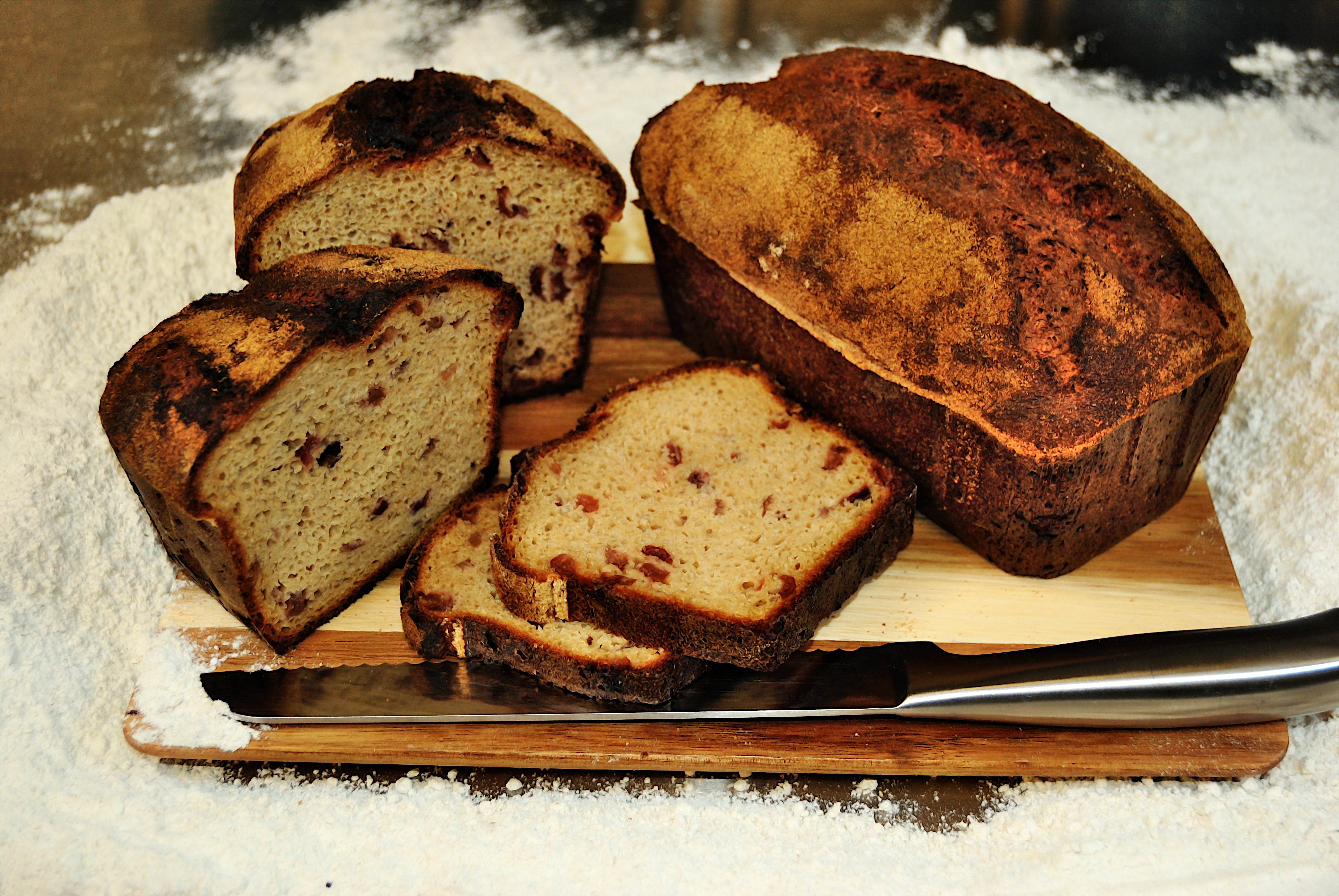 Khorasan Kamut® bread with cranberries