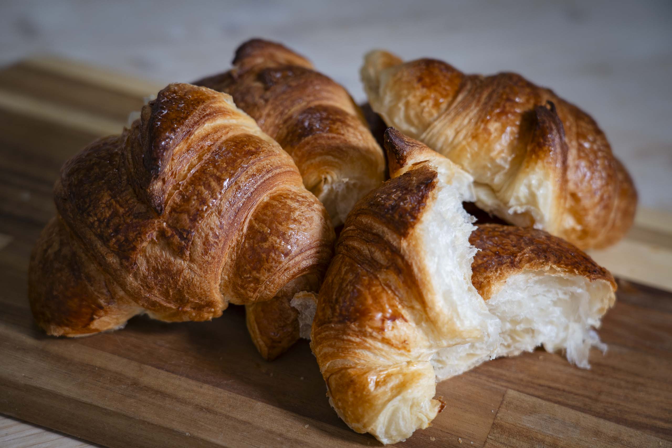 Plain croissants