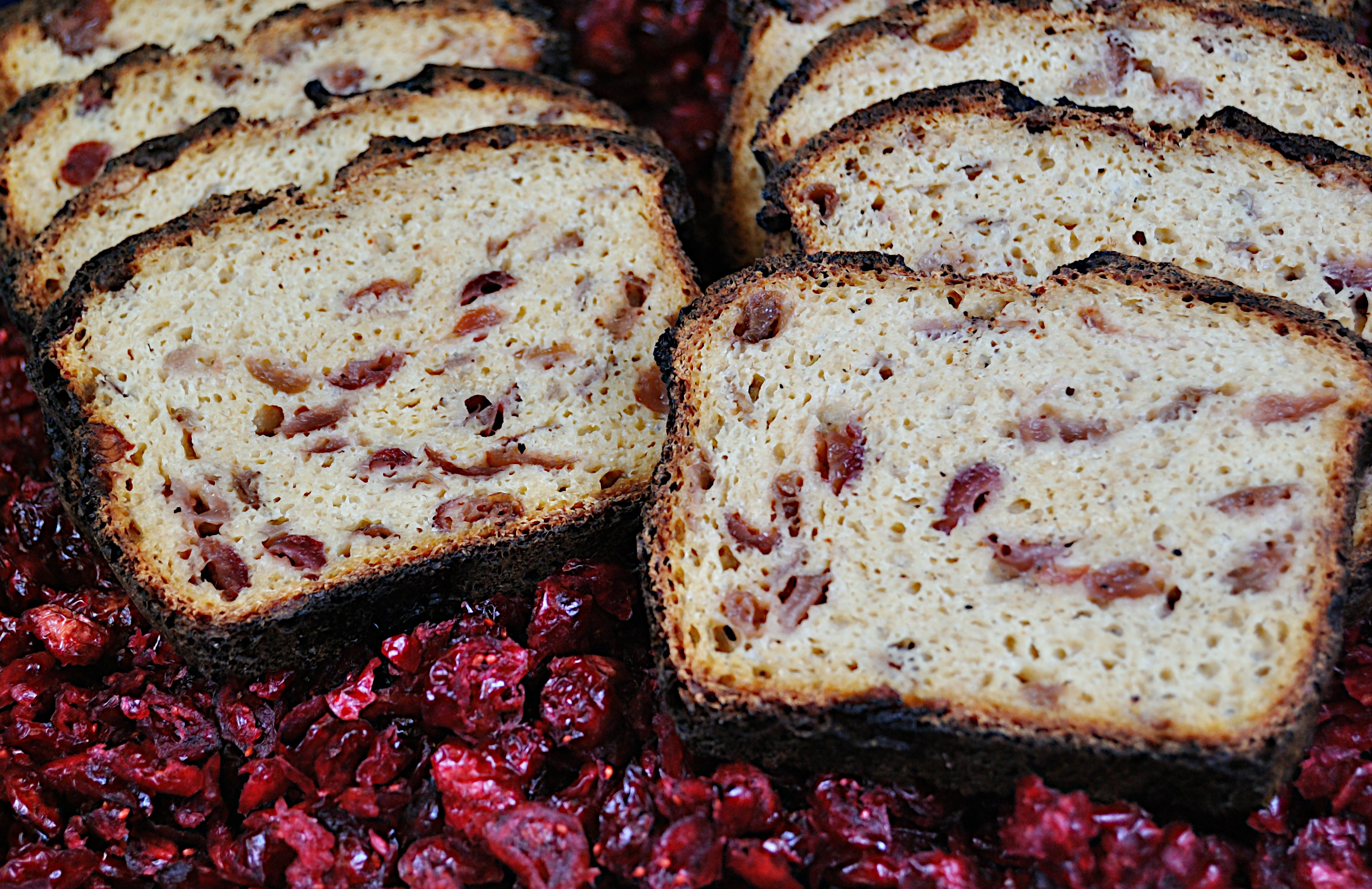 Khorasan Kamut® bread with cranberries