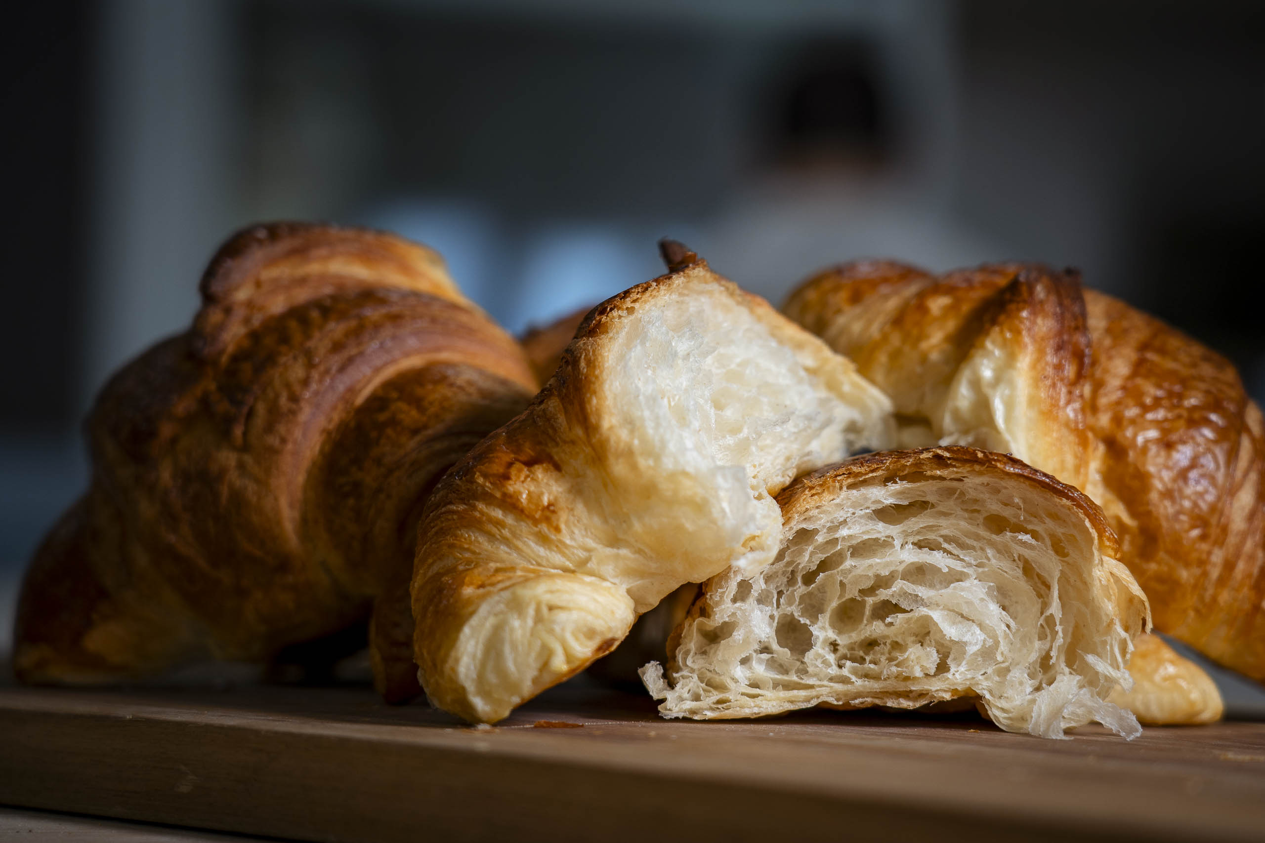 Plain croissants