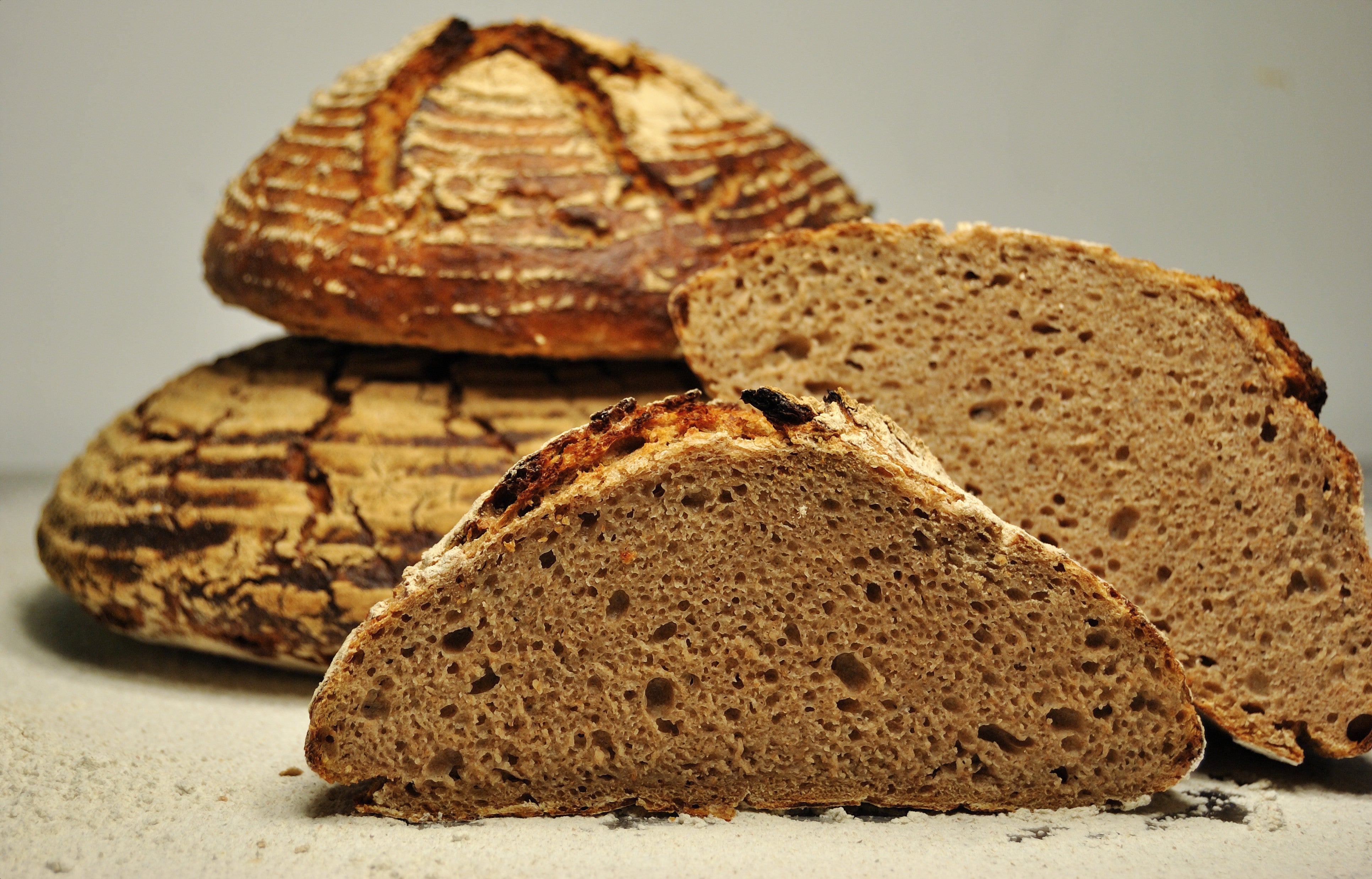 Artisan Rye Levain Loaf